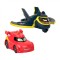 FISHER PRICE BATWHEELS SET 2 MASINUTE CU LUMINI REDBIRD SI BATWING SCARA 1:55