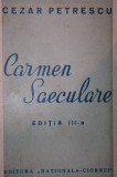 CARMEN SAECULARE, Cezar Petrescu