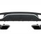 Difuzor Bara Spate cu Ornamente Evacuare Mercedes C-Class C205 A205 Coupe Cabriolet (2014-2019) C63 Design Performance AutoTuning