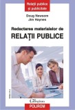 Redactarea materialelor relatii publice Doug Newsom Jim Haynes carte non-fictiune Polirom brosat