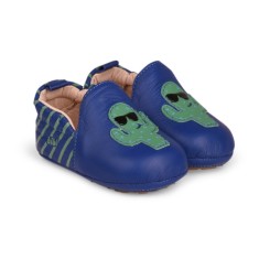 Pantofi Baietei Bibi Afeto New Albastru-Cactus 18 EU