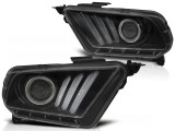 Set de faruri de tuning cu lumini LED potrivite pentru Ford MUSTANG 2010-2013, stanga si dreapta Performance AutoTuning