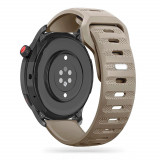 Curea Tech-Protect Iconband Line pentru Samsung Galaxy Watch 4/5/5 Pro/6 Army Sand, Silicon