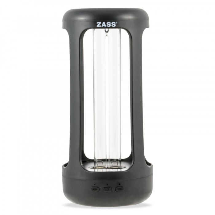 Lampa germicida de dezinfectare cu lumina UV Zass ZUVS 01, 20 W, neagra - NOU