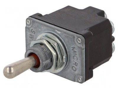 Comutator Basculant 3 Pozitii ON-OFF-ON 6A/230V 15A/28V foto