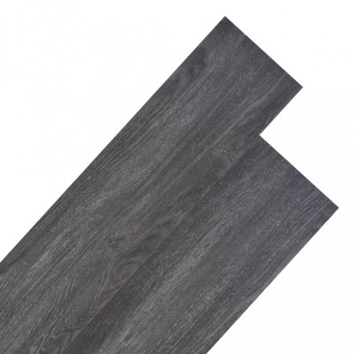 vidaXL Plăci de pardoseală, negru și alb, 5,26 m&amp;sup2;, 2 mm, PVC foto