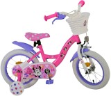 Bicicleta copii Disney Minnie Cutest Ever 14 inch, pentru fete, culoare roz/viol... Cod:21412-SACB