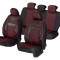 Huse scaune auto piele si textil Volkswagen Tiguan (2011-2015) Rosu