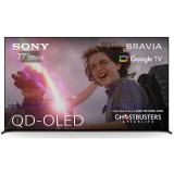 Televizor Sony BRAVIA OLED 77A95L, 195 cm, Smart Google TV, 4K Ultra HD, 100 Hz, Clasa G