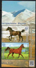 KIRGHIZSTAN, KARGAZSTAN, Kyrgyzstan 2017, Fauna, Cai, serie neuzata, MNH foto