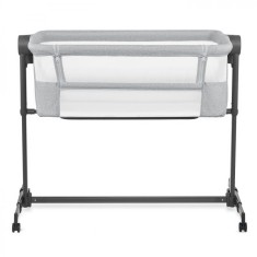 PATUT CO-SLEEPER KINDERKRAFT NESTE UP 2, GRI DESCHIS