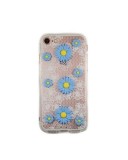 Cumpara ieftin Husa Silicon Apple iPhone 8 iPhone 7 Blue Daisy, iPhone 7/8, Plastic, Carcasa