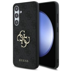 Husa pentru samsung galaxy s24 fe - guess hardcase 4g big logo - grey foto