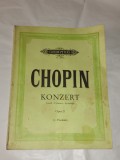 FR.CHOPIN - KONZERT Nr.2 F-MOLL FUR KLAVIER UND ORCHESTER OPUS 21 EDITION PETERS