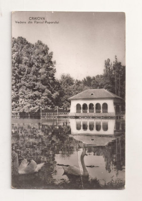 RF36 -Carte Postala- Craiova, parcul poporului, circulata 1963 foto