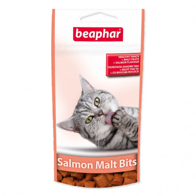 Beaphar Salmon Malt Bits 35 g foto