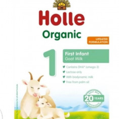 Formula de lapte praf de capra Organic 1, +0 luni, 400 g, Holle Baby Food