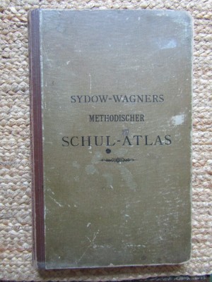 SYDOW-WAGNERS METHODISCHER SCHUL-ATLAS - HERMANN WAGNER 1920 foto