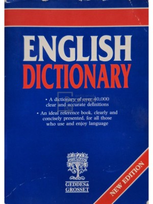 English dictionary (Editia: 1999) foto
