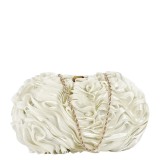 Cumpara ieftin Geanta clutch ivory cu model 3D BMN-1241 06