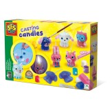 Cumpara ieftin Set creativ - Lumanari animale vesele, SES Creative