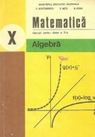 Matematica. Manual pentru clasa a X-a - Algebra (Editie 1997) foto