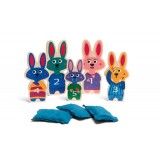 Joc de aruncare la tinta Iepurasii la culcare, BS Toys