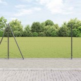 Gard Hexagonal Gri 1.2x10 m Oțel