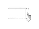 Radiator Incalzire Kia Sorento, 08.2006-03.2011, motor 2.5 CRDI, diesel, 2.4; 3.3 V6, 3.5 V6, benzina, Incalzitor suplimentar, aluminiu brazat/alumin