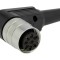 Conector M16 mamă 8 pini 5A 60V