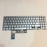 Tastatura asus ux533f argintie cu backlight