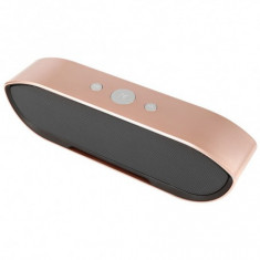6W CY-01 Bluetooth v4.1 Difuzor 3D MP3 Aux TF Culoare Aur-ro?u foto