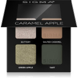 Sigma Beauty Quad paletă cu farduri de ochi culoare Caramel Apple 4 g