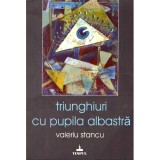Valeriu Stancu - Triunghiuri cu pupila albastra - dedicatie autor -