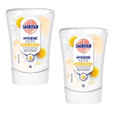 Set 2 Rezerve sapun lichid antibacterian Sagrotan No Touch cu Musetel pentru dispenserul automat cu senzor, 250 ml - compatibil cu DETTOL