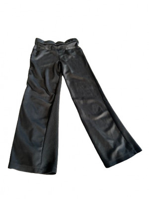 Pantaloni fetita , lungi , culoarea negru , marimea 122 model Sinsay foto