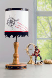 Veioza Pirate Lamp Shade, Multicolor