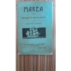 Marea, antologie de proza si versuri din scriitori romani