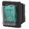 Intrerupator OFF-ON, 2 pozitii, DPST, BULGIN - C1353ALMBG3602AWG74