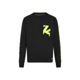Mercedes AMG Petronas tricou de bărbați cu m&acirc;necă lungă black 44 Lewis Hamilton F1 Team 2024 - XL