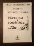 Cassian Maria Spiridon - Iași, 14 decembrie 1989, &icirc;nceputul Revoluției Rom&acirc;ne