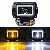 Cumpara ieftin Proiector LED 20W 12-80V, Lupă 3 Culori, Angel Eyes 6500K