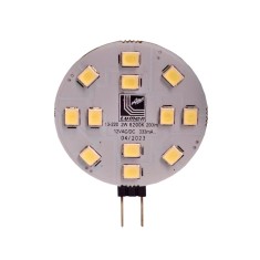 Bec LED Adeleq Lumen disc G4 2W 200lm lumina rece 6400K 12V