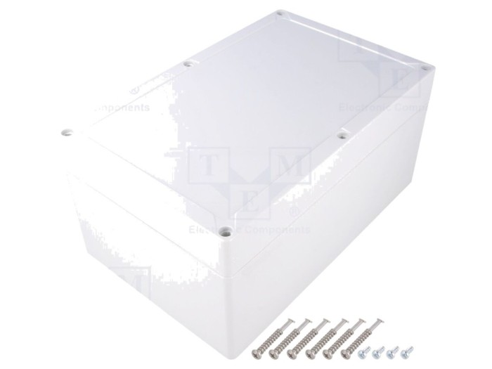 Carcasă universală PC gri IP67