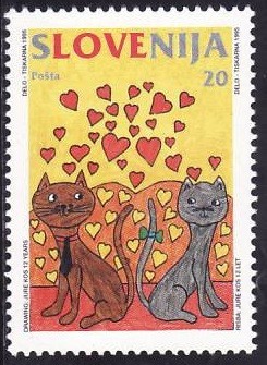 C1232 - Slovenia 1995 - Yv.98,neuzat,perfecta stare foto