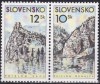 C1178 - Slovacia 1999 - Peisaje 2v.neuzat,perfecta stare, Nestampilat