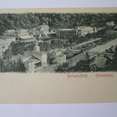 Carte postala Băile Herculane/Herkulesbad,necirculata cca.1900