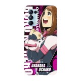 Husa compatibila cu Oppo A76 model Boku no hero Uraraka Ochako, Silicon, TPU, Viceversa, Transparent, Carcasa
