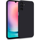 Husa Soft Touch, slim, ALC Mobile, anti soc, compatibila cu Samsung Galaxy A25, Negru Tpu