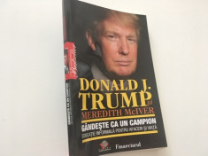 DONALD TRUMP, GANDESTE CA UN CAMPION. EDUCATIE INFORMALA PENTRU AFACERI SI VIATA foto